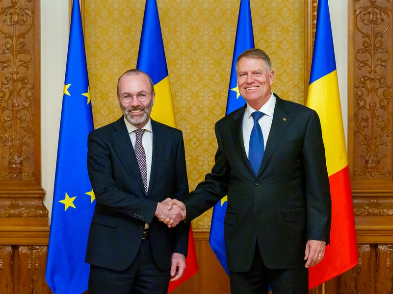 Iohannis, întrevedere cu Manfred Weber. Discuțiile au privit importanţa strategică a viitoarelor alegeri europene