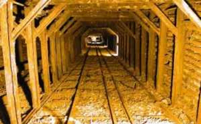 Şinele de cale ferată din mina Rodna au fost demontate de hoţi