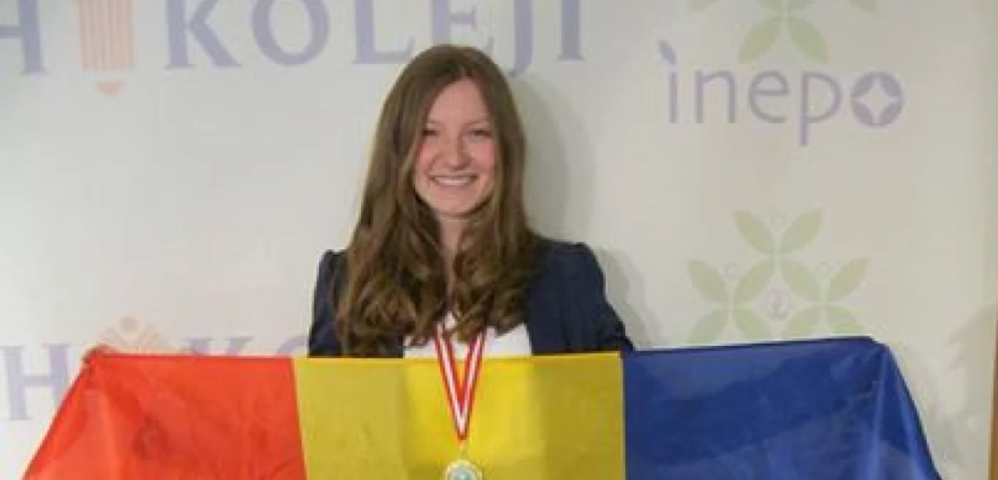 Gabriela Buza, elevă în clasa a 11-a FOTO: edu.md