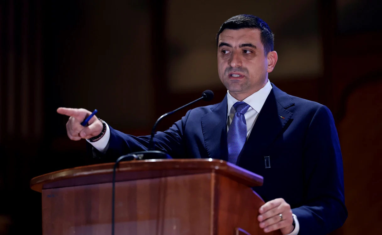 Partidul lui George Simion a atacat legea austerităţii la CCR. FOTO: EPA-EFE
