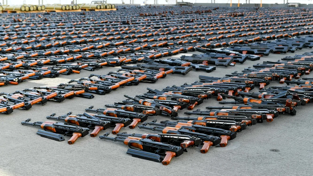 Americanii au confiscat peste 1,1 milioane de gloanțe FOTO Departamentul Apărării