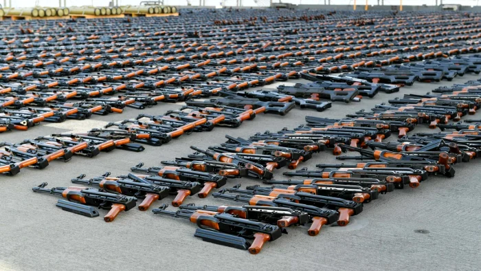 Americanii au confiscat peste 1,1 milioane de gloanțe FOTO Departamentul Apărării