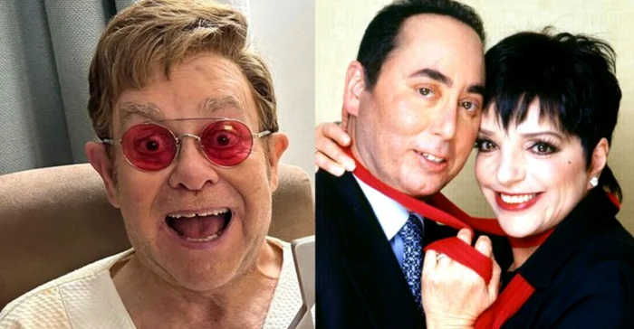 Elton
John, David Gest şi Liza Minelli. Foto: Profimedia