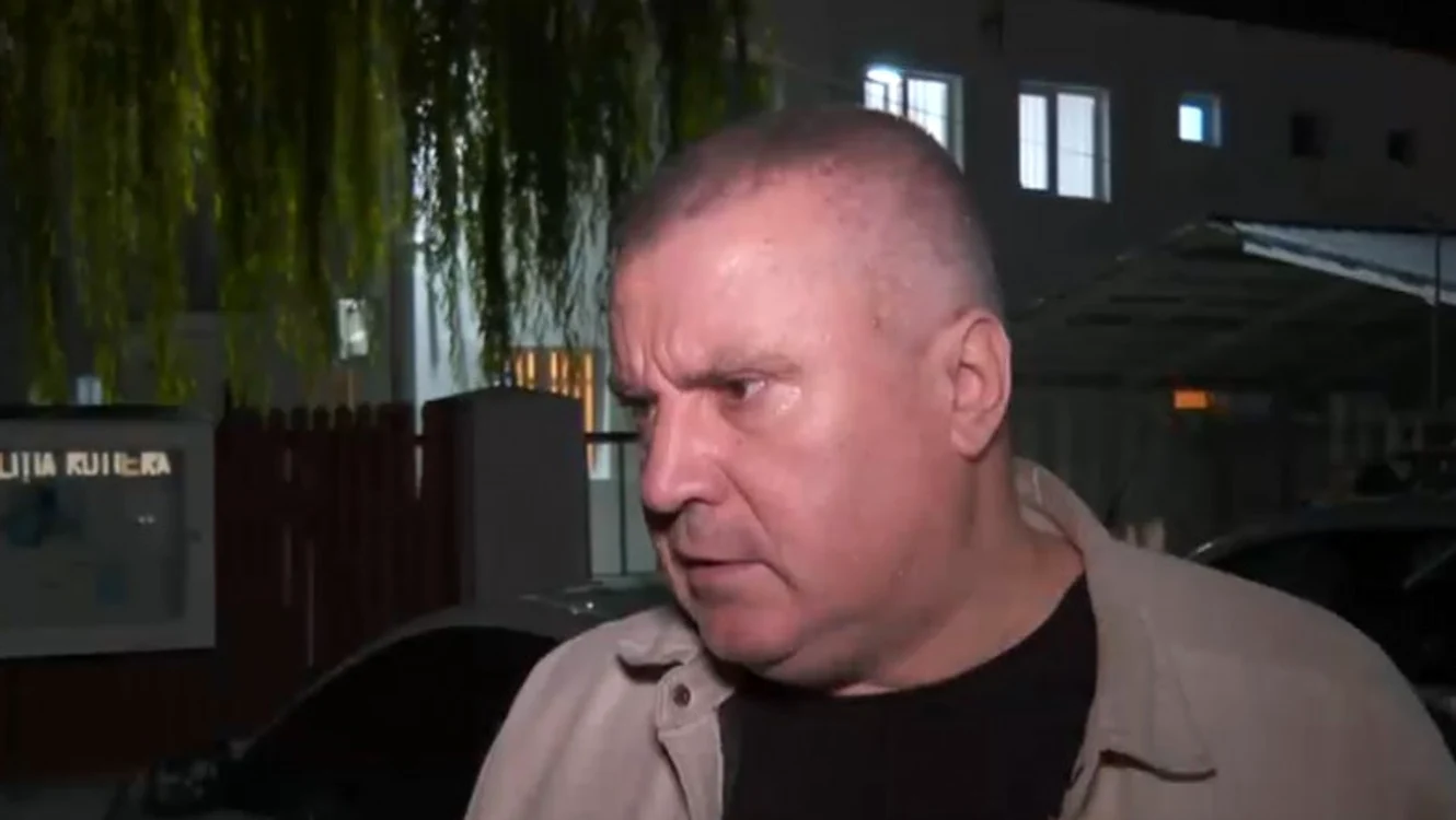 Tatăl uneia dintre victimele incendiului de la Ferma Dacilor FOTO: Digi24  