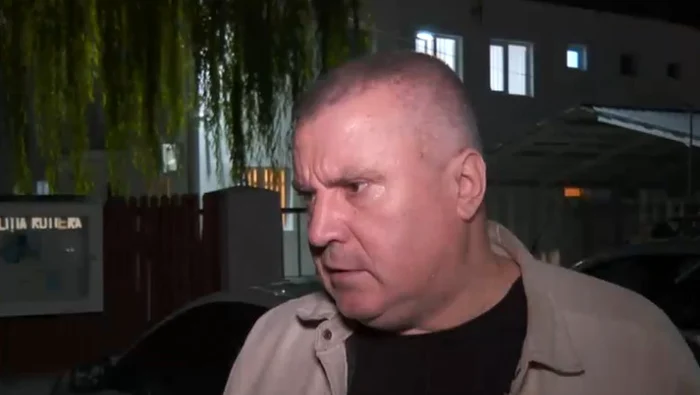 Tatăl uneia dintre victimele incendiului de la Ferma Dacilor FOTO: Digi24  