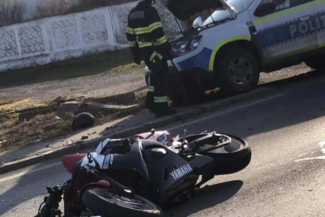 Accidentul de pe strada Polonă FOTO Facebook/Infotrafic