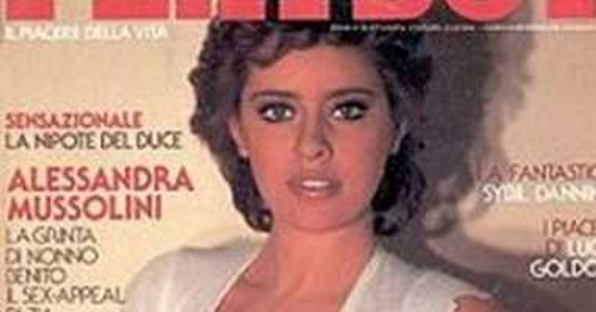 Alessandra Mussolini - de la Playboy la politică. Cine este de fapt