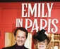 Kim Cattrall şi iubitul ei, la premiera "Emily in Paris"