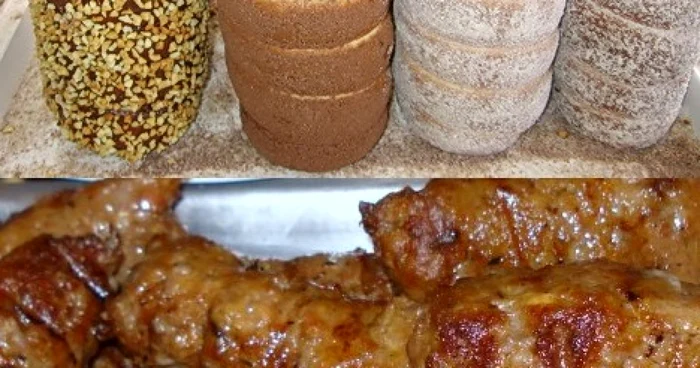 Meşteşugarii unguri din Cluj creează un nou produs gastronomic din colaci ungureşti şi mici româneşti FOTO: bucataras.ro şi medimutfakta.blogspot.com