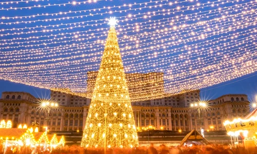 Targul de Craciun din Piata Constitutiei, foto Shutterstock jpg