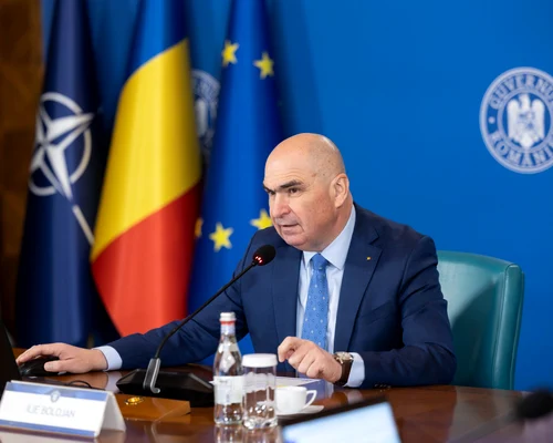 Ilie Bolojan, ședință de Guvern FOTO gov.ro