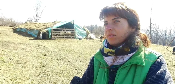 Irina Pocrişer şi iubitul ei vor face agroturism în Maramureş Foto: Angela Sabău