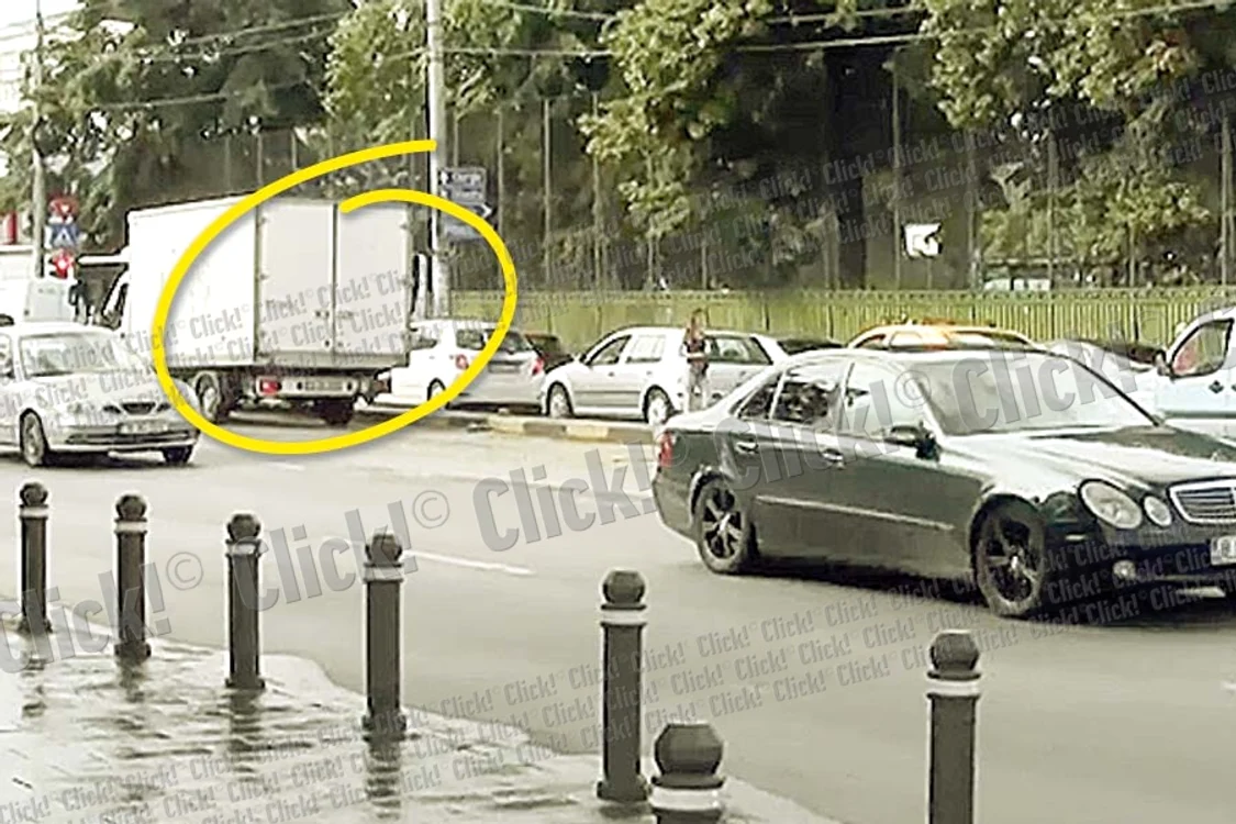 Săptămâna trecută, 71 de  şoferi au fost traşi pe  dreapta prin această metodă (Fotografii: click!/brigada rutieră bucureşti)