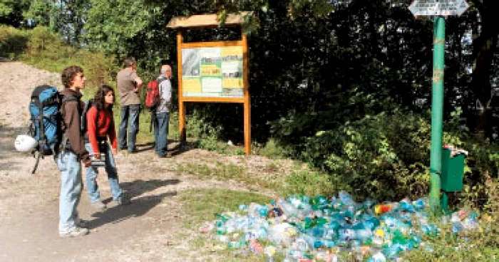 Tâmpa, muntele uitat în gunoaie