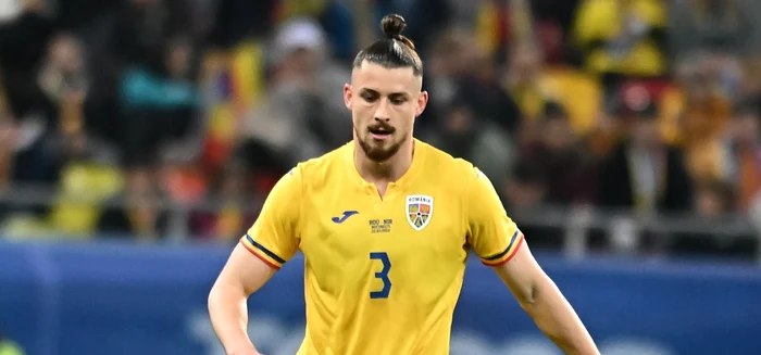 Radu Drăgușin n-a avut satisfacții nici la echipa națională   FOTO Sportpictures