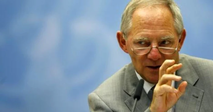 Wolfgang Schaueble, ministrul german de Finanţe