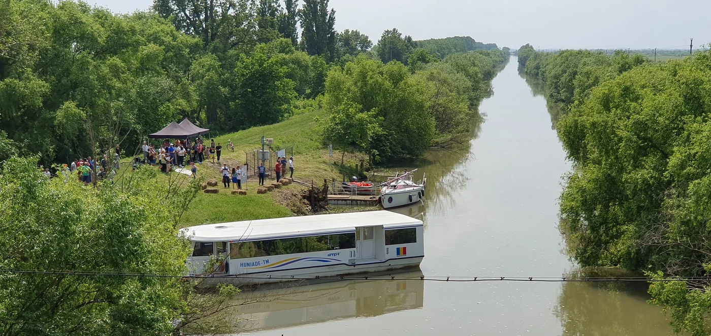 Portul de la Otelec FOTO Banatul de altădata