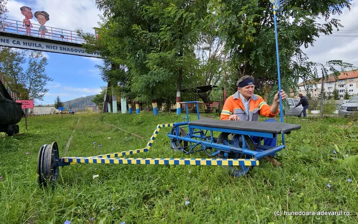 Constantin Viorel Stroe și-a dorit salvarea căii ferate a momârlanilor. Foto: Daniel Guță