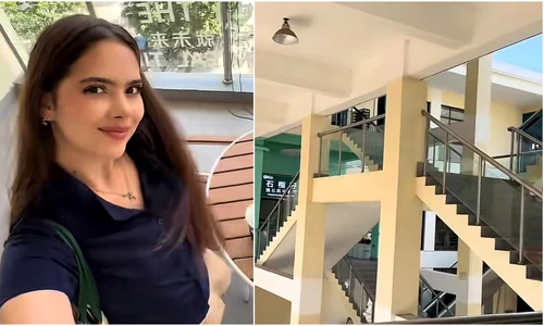 Ana, studenta într o universitate din China jpg
