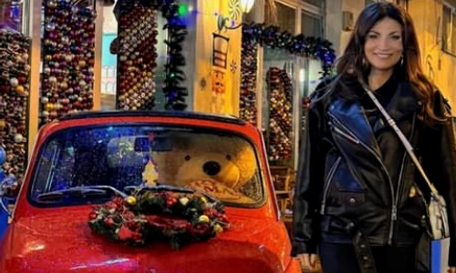 Ioana Ginghină forțează Sărbătorile foto: Instagram 