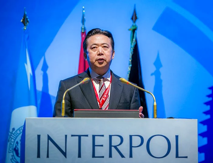 Fostul şef al Interpol Meng Hongwei FOTO EPA-EFE