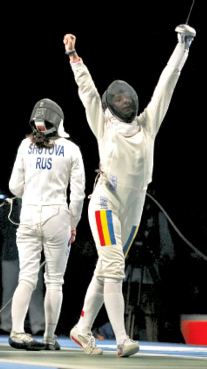 Învingătoare în sferturile de finală cu Liubova Shutova, la Beijing în 2008 