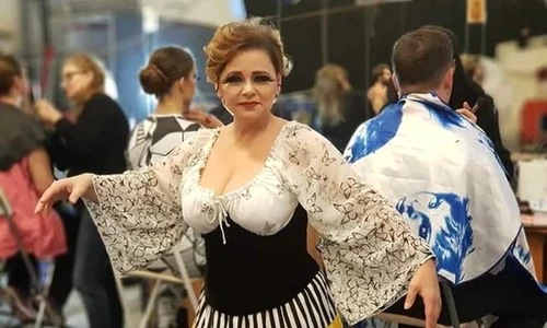 Interpreta nevestei lui Firicel (Toma Cuzin), din celebrul serial “Las Fierbinţi”, este actriţă la Teatrul “Constantin Tănase” jpeg