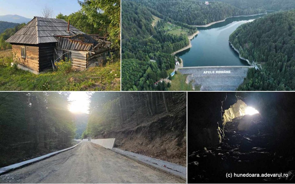 Locuri stranii dezvăluite de o nouă șosea montană. Peștera de gheață, ca „într-o călătorie spre centrul pământului”