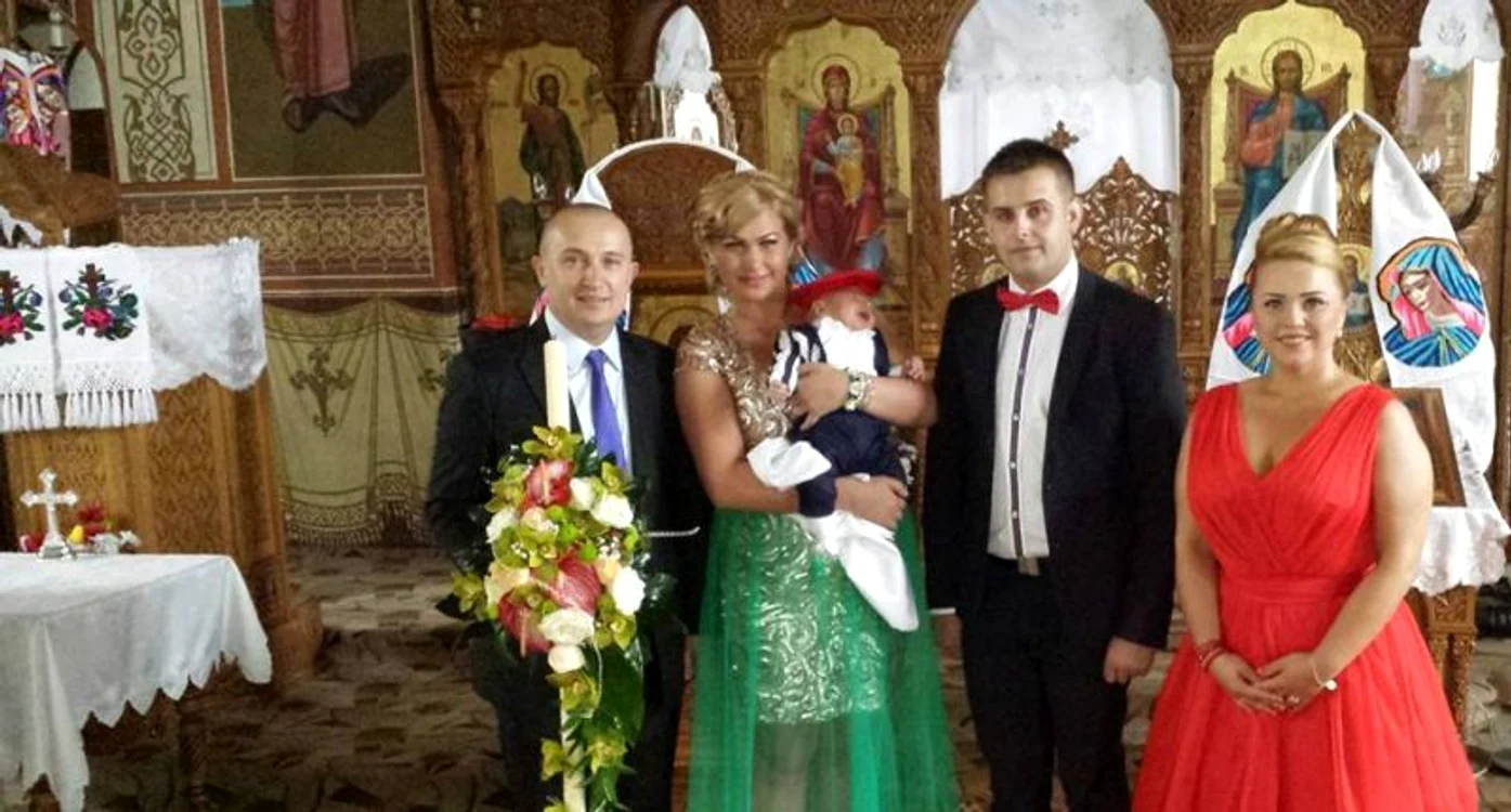 Cornelia si Lupu Rednic, nasi de botez