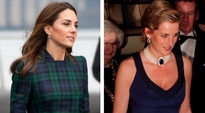 Kate Middleton / Prinţesa Diana. Foto: Profimedia