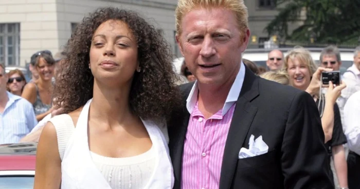 Boris Becker şi actuala sa soţie, Lilly Kerssenberg