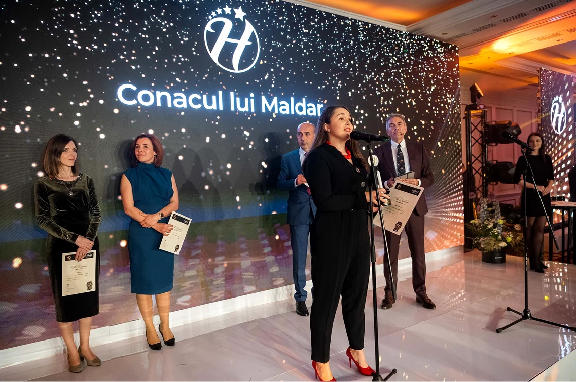 Conacul lui Maldăr premiul excelenței la TopHotel Awards 2023 Foto FB TopHotel Conference jpg
