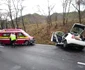 Accident pe Valea Oltului la Racoviţa - Vâlcea pe DN7 cu două victime - una încarcerată Foto Adevărul