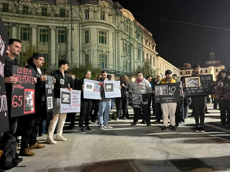 Marș de comerorare, la 10 ani de la incendiul de la Colectiv - FOTO: Click!