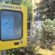 defibrilator Parc Astra Sibiu FOTO Primăria Sibiu