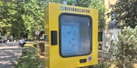 defibrilator Parc Astra Sibiu FOTO Primăria Sibiu