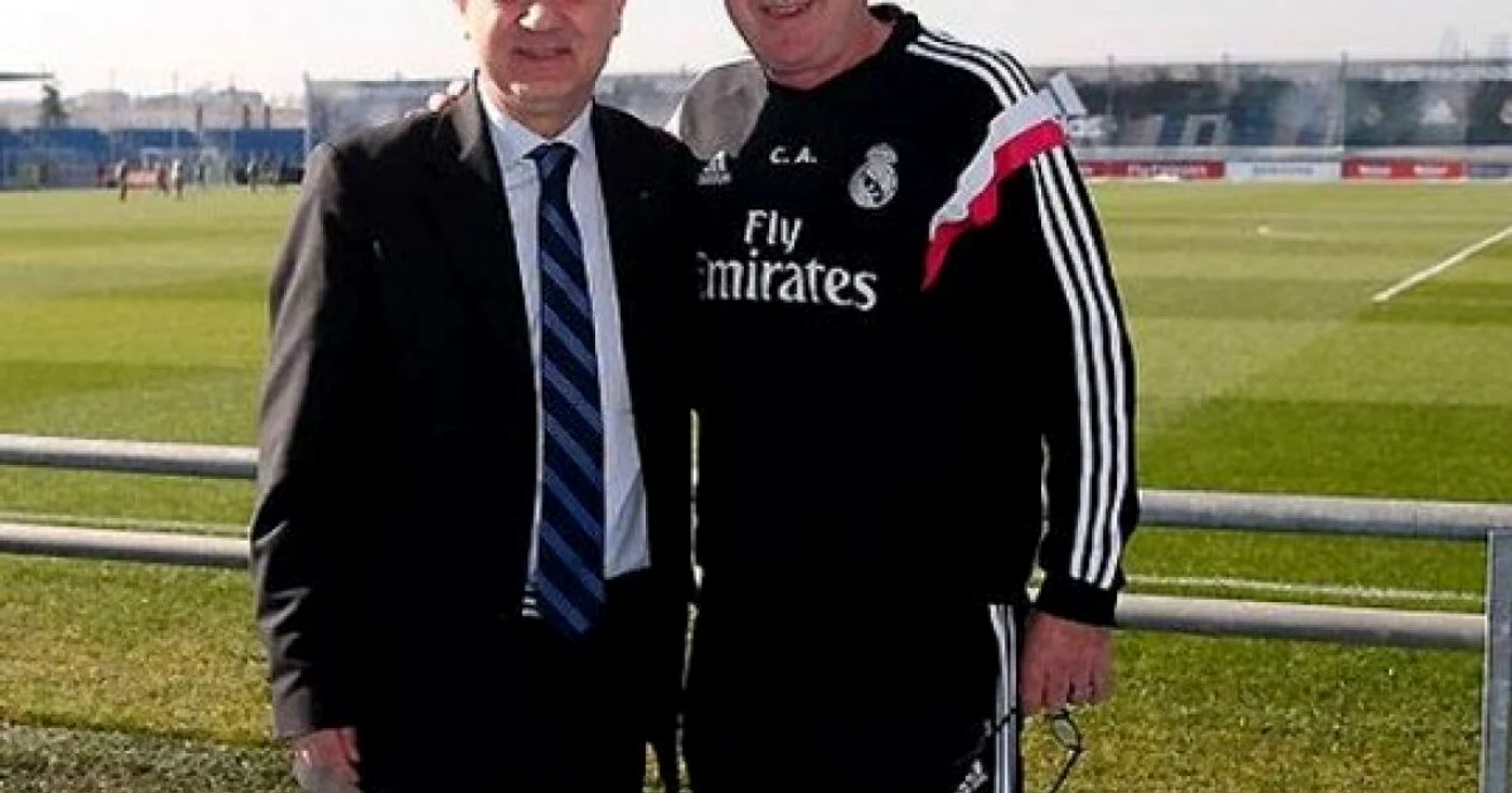 Iordănescu ia "notiţe" de la Ancelotti