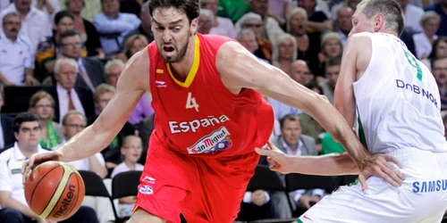 Pau Gasol, vedeta Spaniei