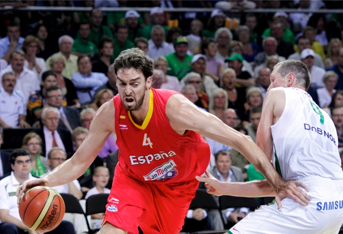 Pau Gasol, vedeta Spaniei