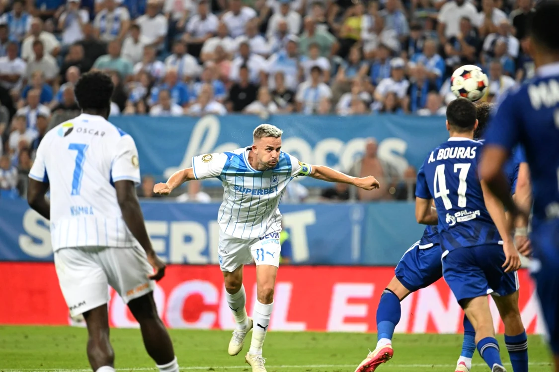 Bancu a înscris cu o lovitură de cap înainte de pauză (Foto: Sportpictures)