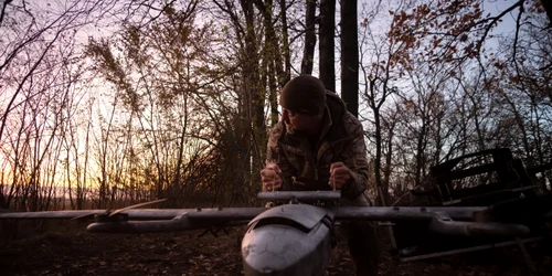 drone Gara pe frontul din Pokrosvk foto epa efe jpg