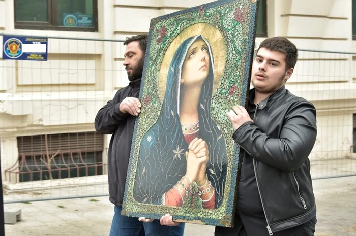 Procesiune cu icoana FOTO Arhiepiscopia Tomisului