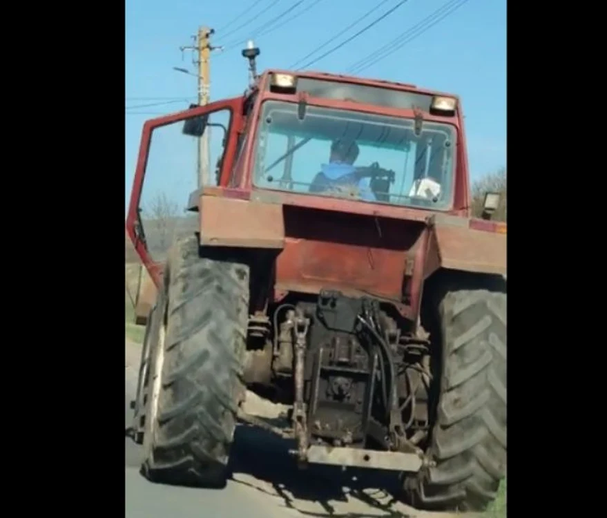 Accidentul s-a produs pe un drum agricol FOTo: arhiva