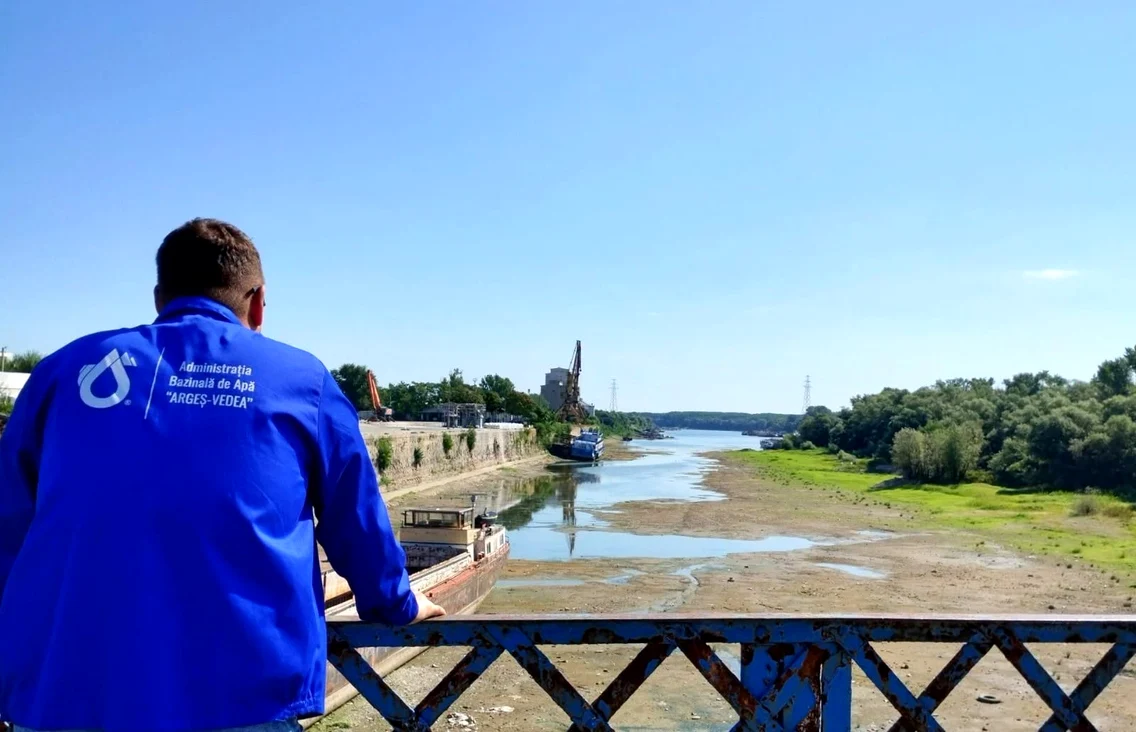 Dunarea secata iulie 2026 05 FOTO Apele Române jpg