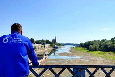 Dunarea secata iulie 2026 05 FOTO Apele Române jpg