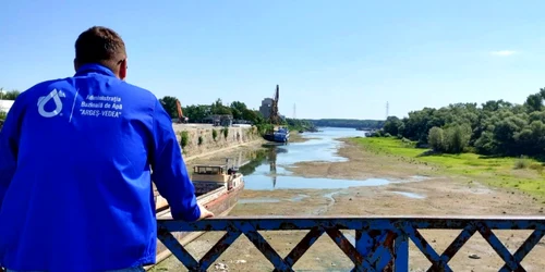 Dunarea secata iulie 2026 05 FOTO Apele Române jpg