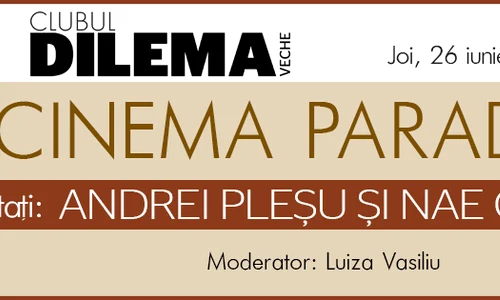 Andrei Pleşu în dialog cu Nae Caranfil la Clubul Dilema veche jpeg