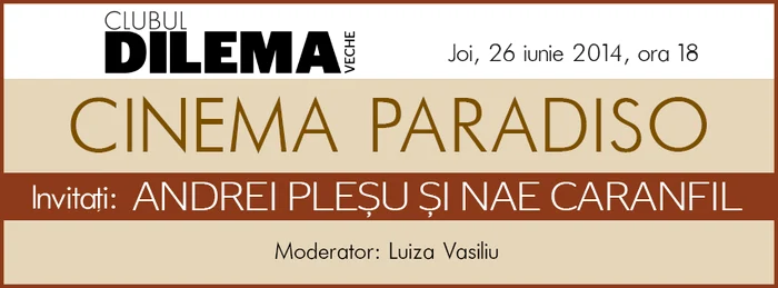 Andrei Pleşu în dialog cu Nae Caranfil la Clubul Dilema veche jpeg