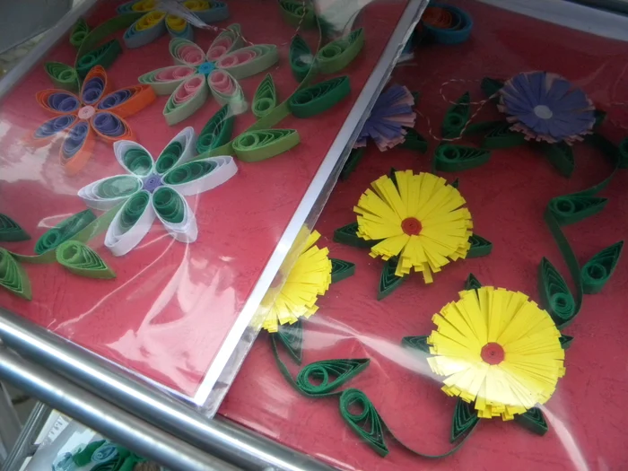 Mărțișoare în tehnica quilling