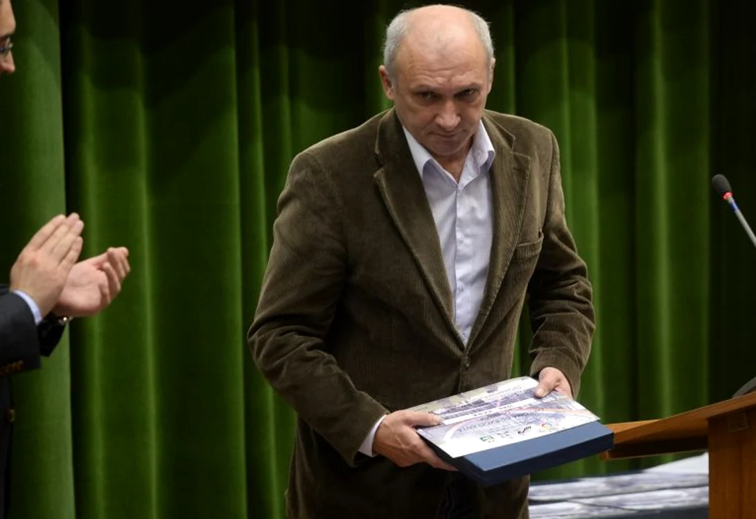 Ioan Zare a fost premiat în 2014 de FRF (FOTO: Mediafax)